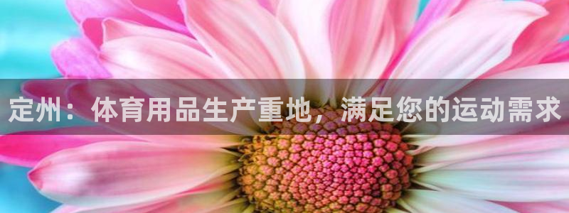 歐陸娛樂官網(wǎng)網(wǎng)址是多少：定州：體育用品生產(chǎn)重地，滿足